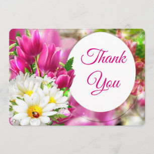 Tulip Carte de remerciements