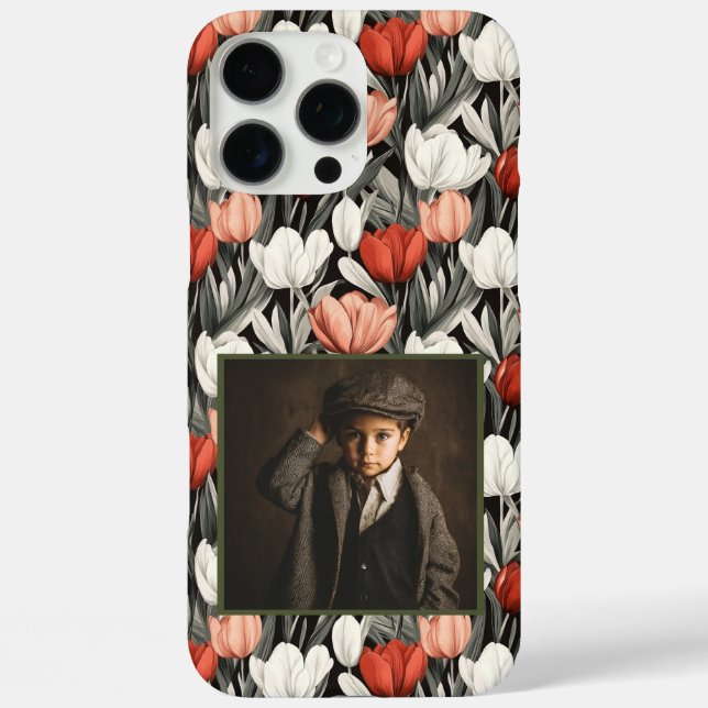Tulip Custom Iphone Case For Unique Phone Gift (Back)