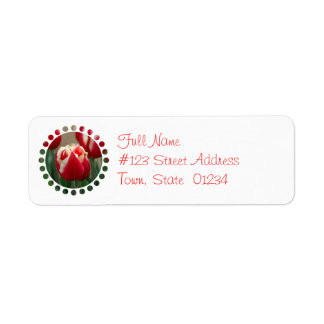 Tulip Design Mailing Label
