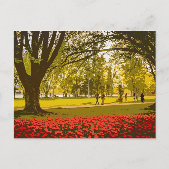 Tulip Festival in Ottawa Postcard (Front)
