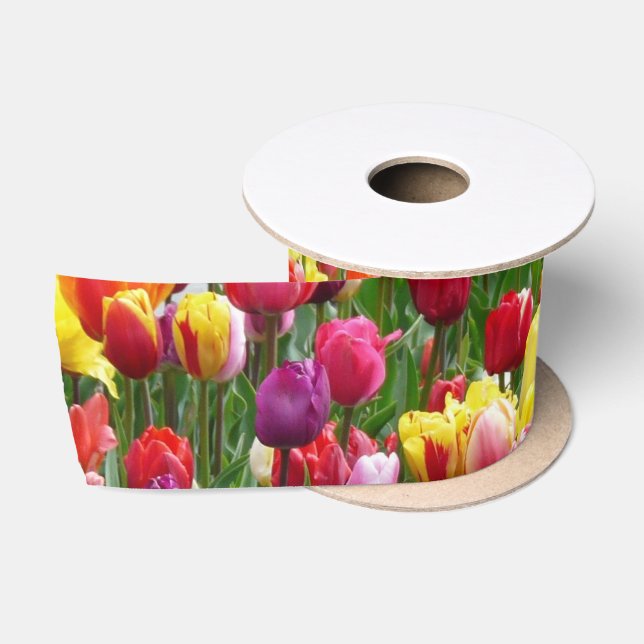 Tulip Festival Satin Ribbon (Spool)