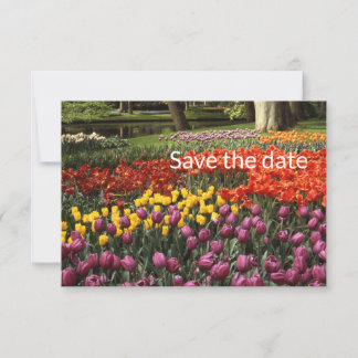 Tulip Flat Enregistrer La Carte Date