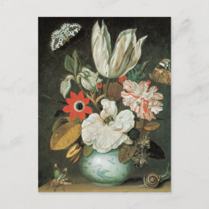 Tulip Floral Arrangement Fine Art Postcard