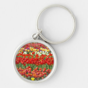 Tulip Flower Festival keychains Tulips Floral