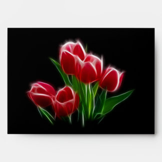 Tulip Flower Red Plant Envelopes