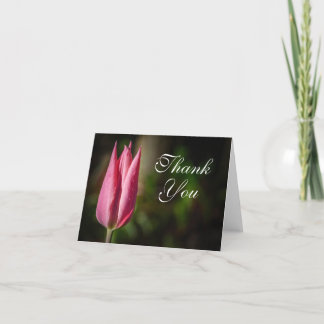 Tulip Flower Thank You Card