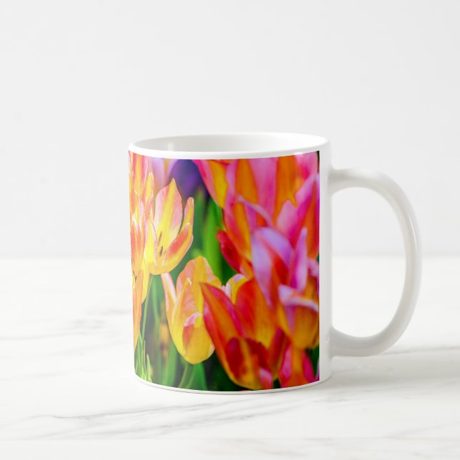 Tulip Flowers - Flourish Coffee Mug (Right)