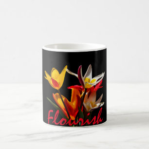 Tulip Flowers - Flourish Dark Coffee Mug