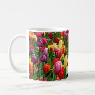 Tulip Flowers Garden Background-52126 Coffee Mug
