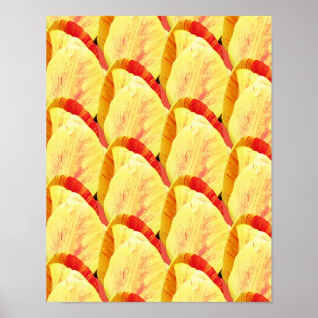 Tulip Flowers Pattern  Poster (Front)