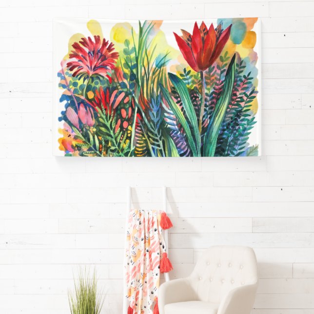 Tulip garden banner (Insitu)