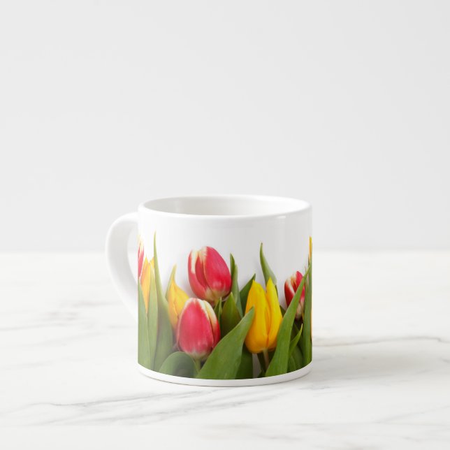 Tulip Garden Espresso Mug (Devant gauche)