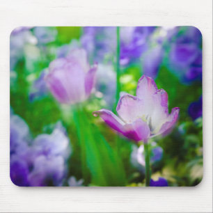 Tulip garden, Giverny, France Mouse Pad