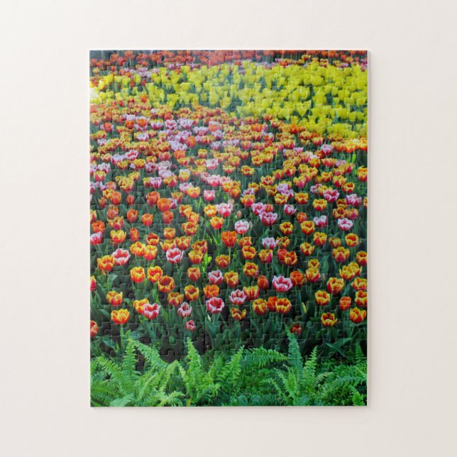 Tulip Garden Jigsaw Puzzle (Vertical)