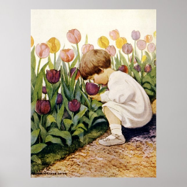 Tulip Garden Poster (Front)