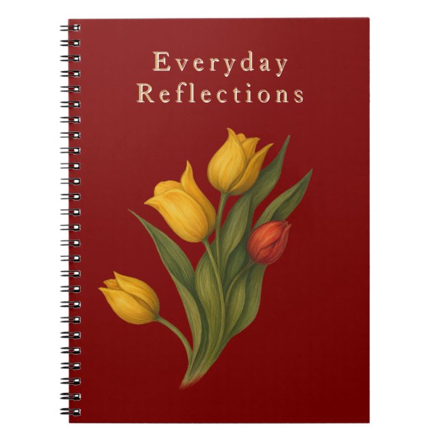 Tulip Garden Reflections — Luxe Journal (Front)