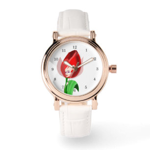 Tulip Girl Watch - Customizable