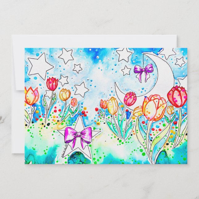 Tulip Greeting Card (Front)