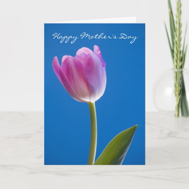 Tulip, Happy Mother's Day Card (Front)