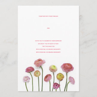 Tulip  Invitation