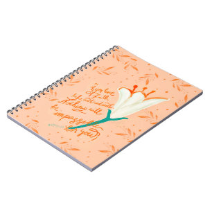 Tulip Love-Faith Like a Mustard Seed notebook