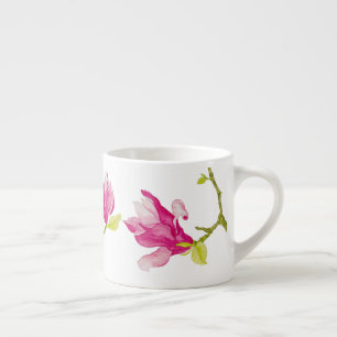 Tulip Magnolias sur un Espresso Mug