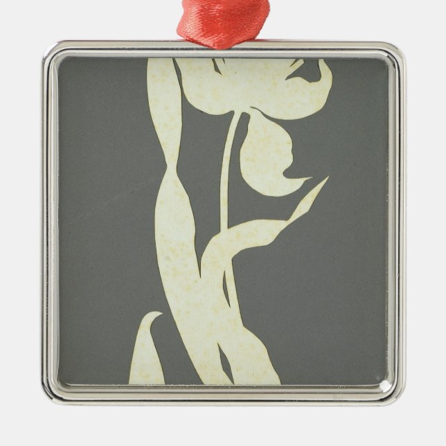 Tulip Metal Ornament (Front)