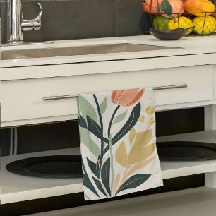 Tulip Nature Themed Kitchen Towel