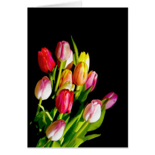 Tulip Painting - Original Flower Art