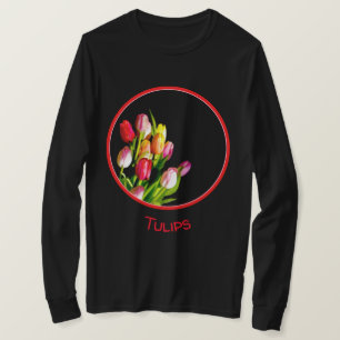 Tulip Painting - Original Flower Art T-Shirt