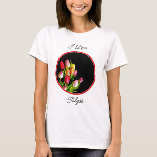 Tulip Painting - Original Flower Art T-Shirt