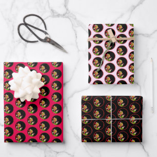 Tulip Painting - Original Flower Art Wrapping Paper Sheet
