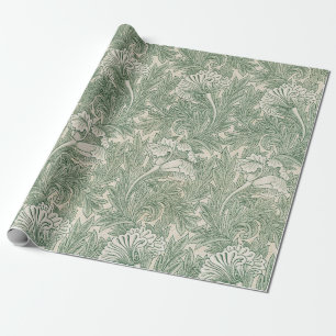 Tulip Pattern (by William Morris) Wrapping Paper