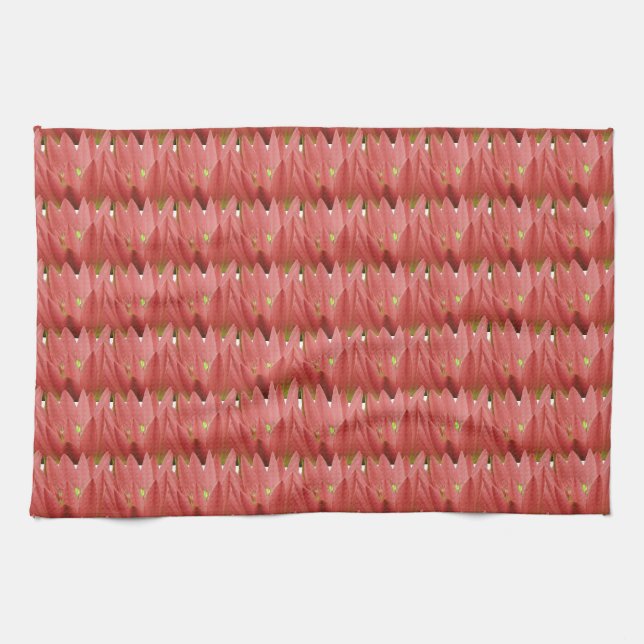 Tulip Pattern Kitchen Towel (Horizontal)