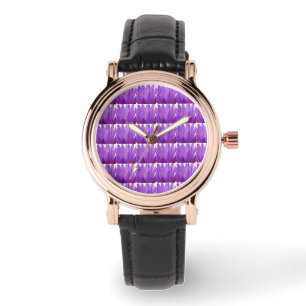Tulip Pattern Watch
