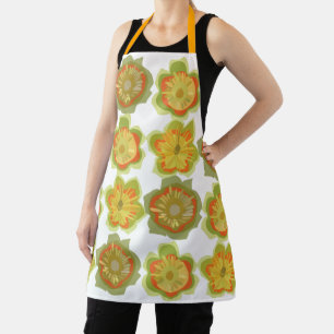 Tulip Poplar Flower Floral Apron