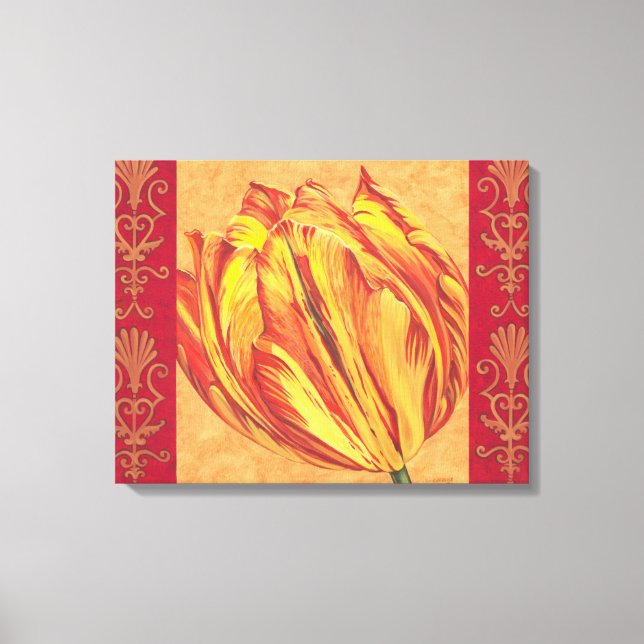 Tulip Power I Canvas Print (Front)