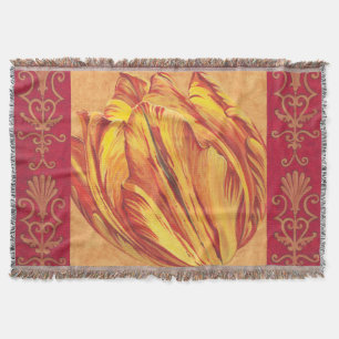 Tulip Power I Throw Blanket
