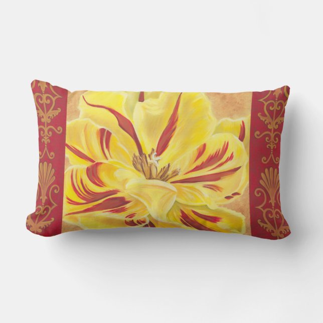 Tulip Power II Lumbar Pillow (Front)