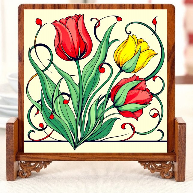  Tulip Radiance Ceramic Tile (Creator Uploaded)