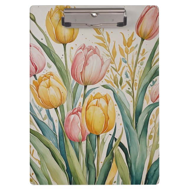 Tulip Reverie Clipboard (Front)