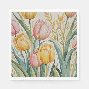 Tulip Reverie Napkin