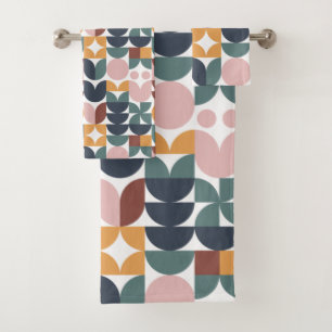 Tulip Scandinave moderne Motif géométrique