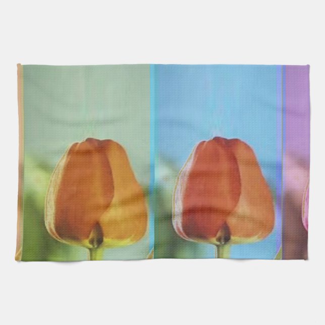 Tulip Show Kitchen Towel (Horizontal)