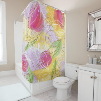 Tulip Shower Curtain