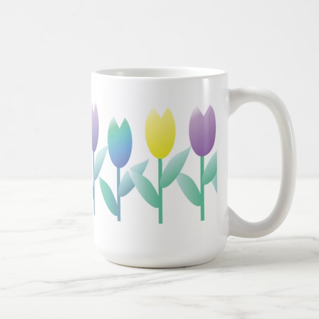 Tulip Spring Tulips New Home 15oz Mug (Droite)