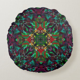 Tulip Squared Round Pillow