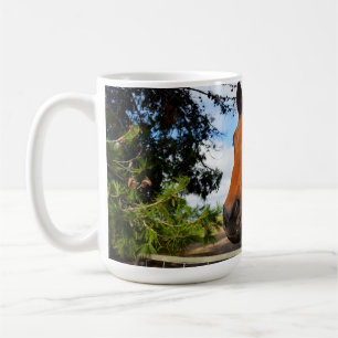 Tulip The Brown Bay Horse, Coffee Mug