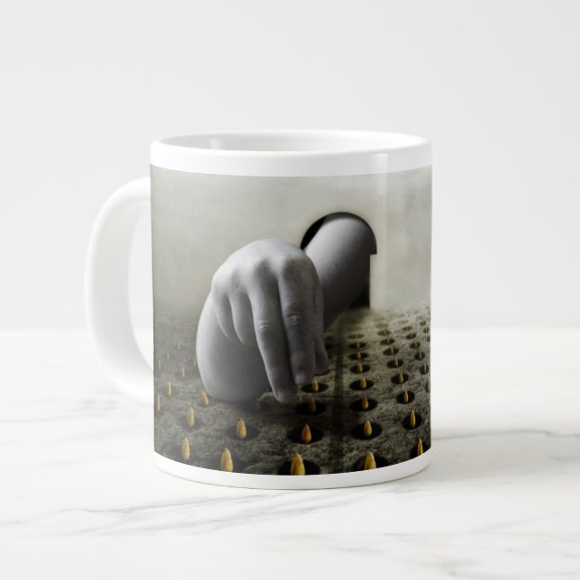 Tulip thief 2013 large coffee mug (Front Left)