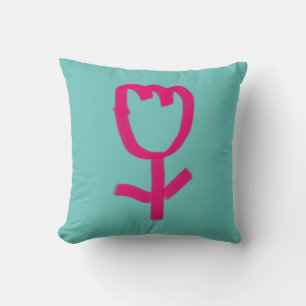 Tulip   Throw Pillow
